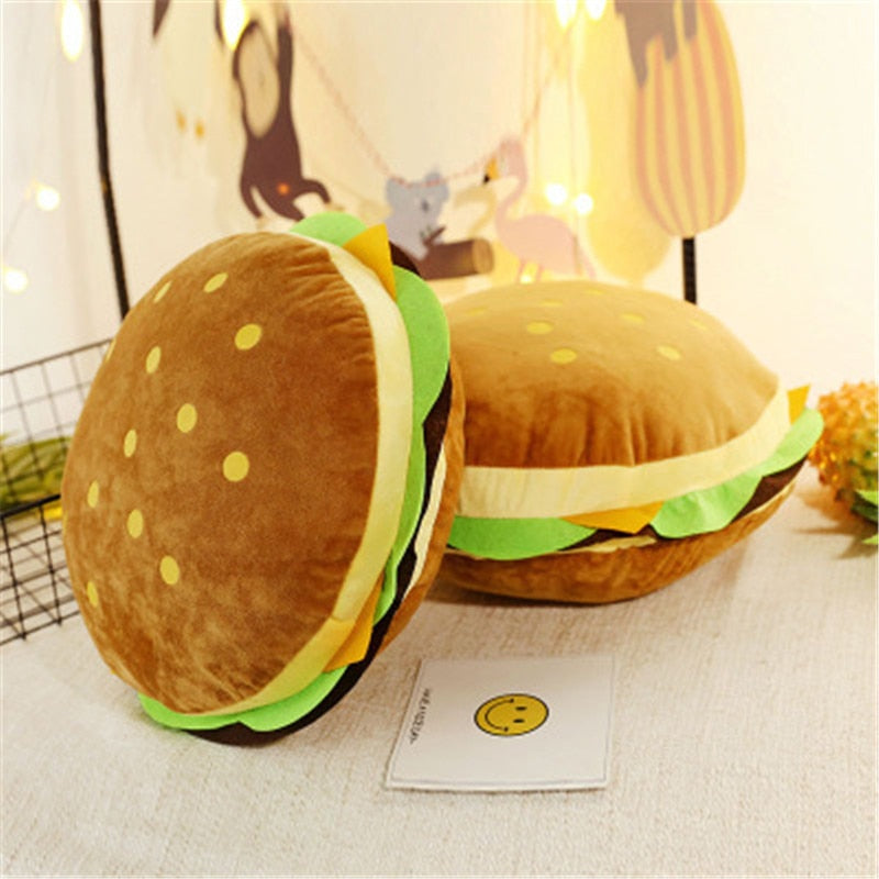 New creative burger plush toy